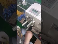 SC APC Duplex Single Mode Patch Cord فیبر نوری 1M طول