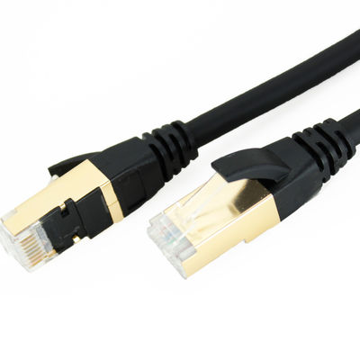کابل سفارشی CE ROHS FTP SFTP Rj45 Plug Cat7 Patch، Cat 7 Ethernet 1000ft