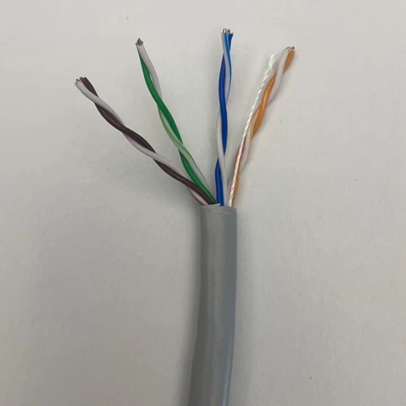فروش مستقیم کارخانه کابل اترنت CAT5E 305 متری با هادی های مسی برهنه