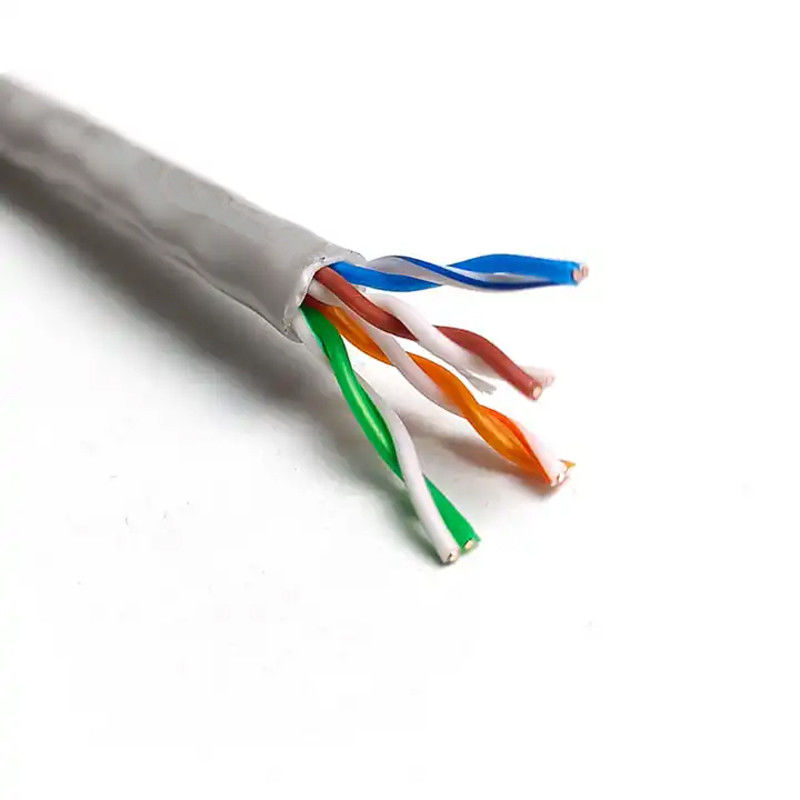 شبکه ای کارآمد با مواد ژاکت کابل اترنت دسته 5e PVC