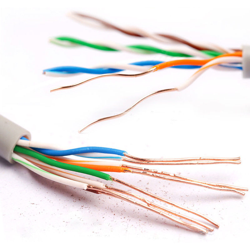 کابل شبکه Cat5e جفت پیچ خورده 0.56 میلی متری 1000 پا 4P ، 1000 فوت UTP گربه 5e 4p