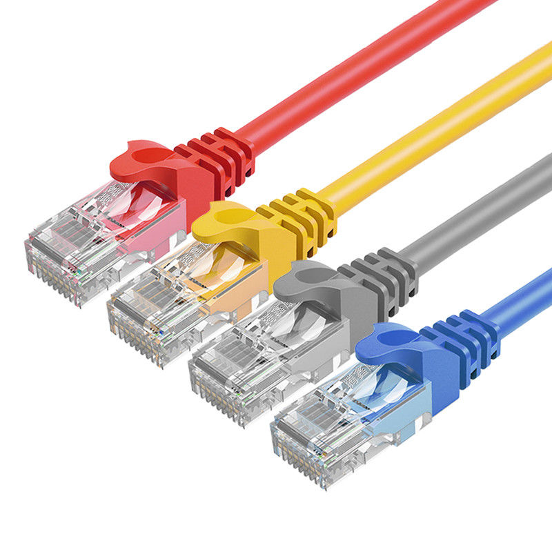 مس سفارشی رنگی داخلی RJ45 کانکتور Cat6 Patch Cord