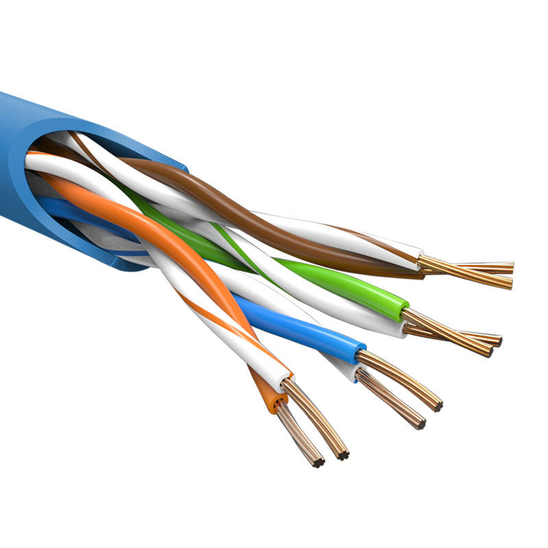 UTP Shield PVC 8 ​​Conductors Cat5e Patch Cord، External Cat5e 50m