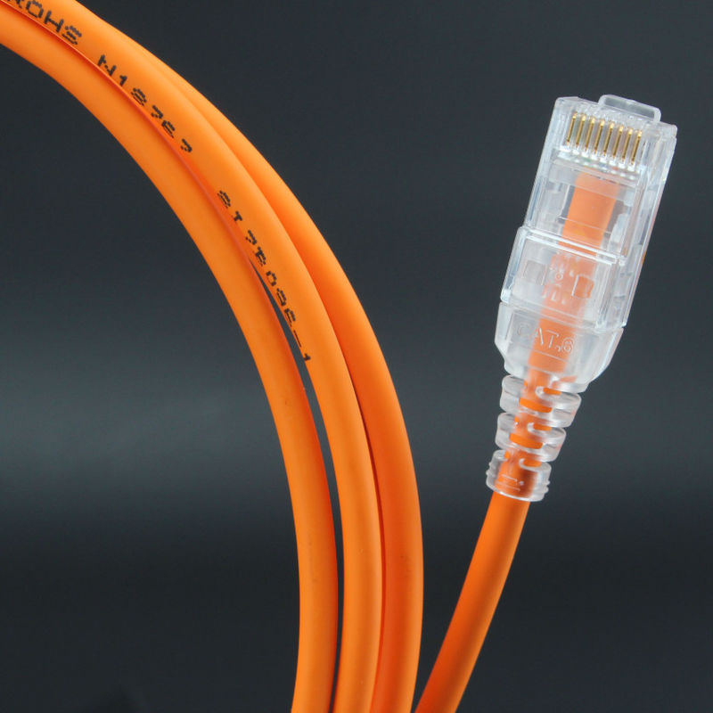 کابل پچ پایدار با سرعت بالا LSZH PVC Cat6 ، کابل اترنت 1000 Ft Cat6