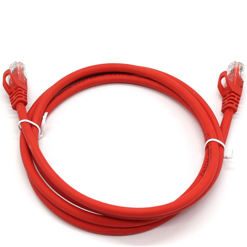 کابل 26AWG LSZH کابل RJ45 اترنت ، پچ بند ناف RJ45 Cat5 Cat6 Cat5E