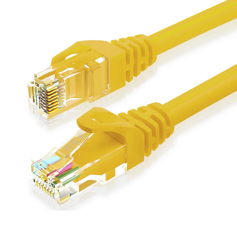 Cat6 Ethernet Cable Utp Patch Cord کابل های ارتباطی تجهیزات شبکه ای با کانکتورهای RJ45