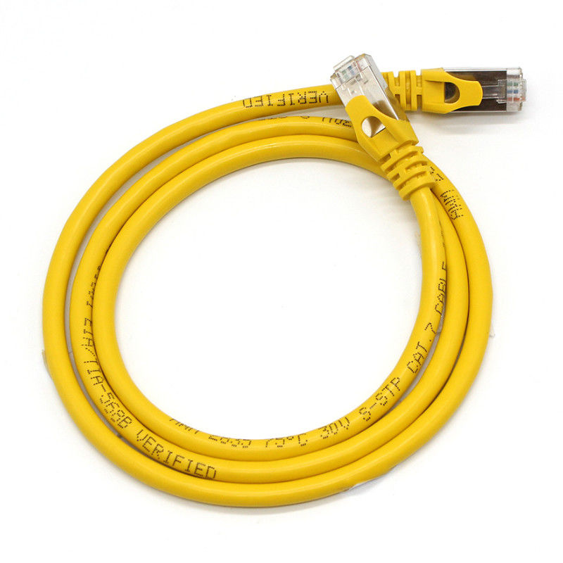 9 رنگ موجود در فضای باز 24awg FTP Cat5e Patch Cord