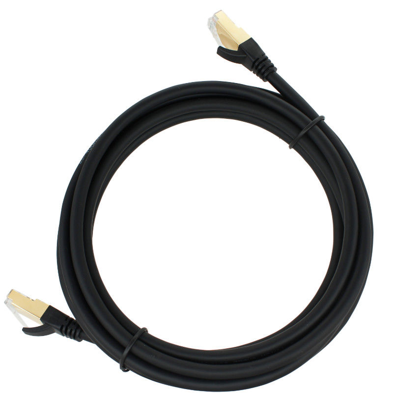 کابل سفارشی CE ROHS FTP SFTP Rj45 Plug Cat7 Patch، Cat 7 Ethernet 1000ft