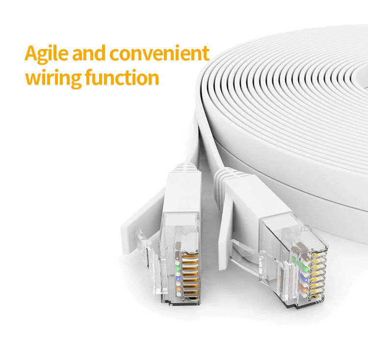 24AWG FTP UTP Cat6 Patch Cord، Amp Patch Cord Cat6 For Ethernet