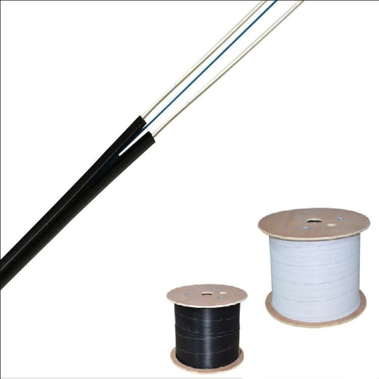 کابل فیبر نوری در فضای باز G652d G657a GYFTY FTTH از خود پشتیبانی می کند