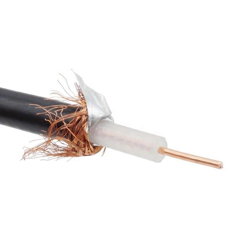 کابل تلویزیون کواکسیال RG6 RG7 RG213 RG11 RF RG58 رنگ سیاه