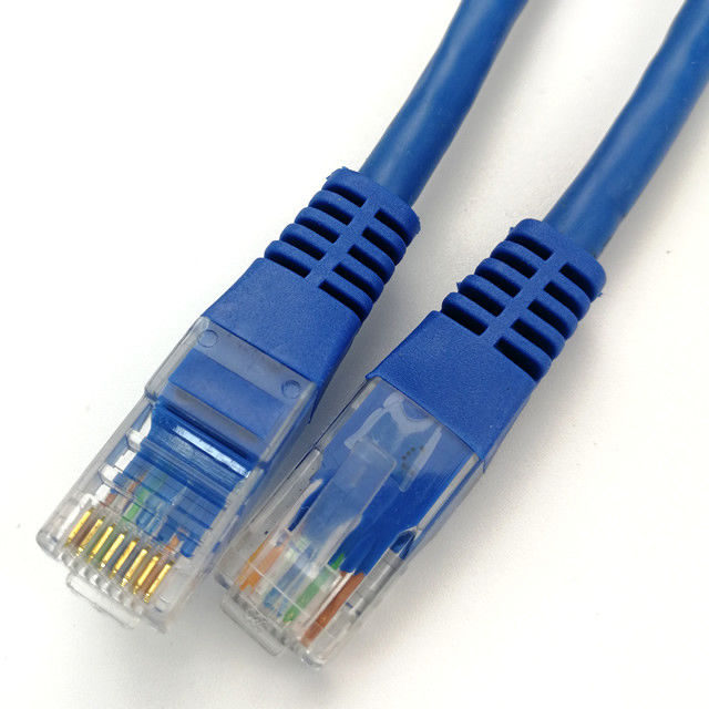کابل پچ کابل شبکه Ethernet UTP Cat5e Rj45 To RJ45 زرد