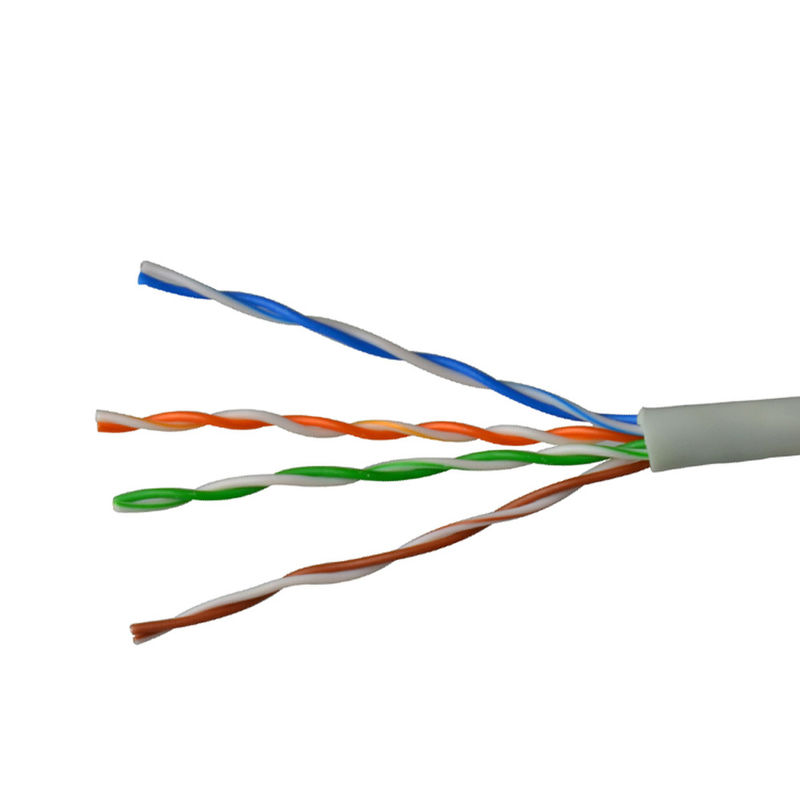 305M Cat5 Network Roll UTP Cat5e Lan کابل رنگ خاکستری