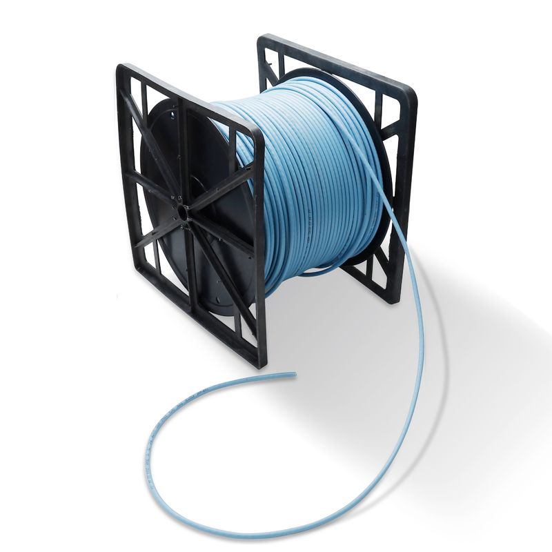کابل نارنجی Cat6 Lan 4 جفت مس برهنه یا جعبه کشش CCA 1000ft