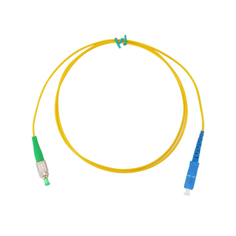 SC APC LC UPC Duplex Single Mode G657A G652D فیبر نوری وصله بند ناف فیبر جامپر