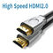 کابل مس 48 گیگابیت بر ثانیه HDMI با پوسته آلیاژ روی برای 8K 60Hz 4K 120Hz