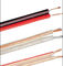 کابل قرمز و مشکی دوقلو تخت CCA 10AWG کامپوزیت کابل صوتی تصویری