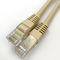 کابل پچ کابل شبکه Ethernet UTP Cat5e Rj45 To RJ45 زرد